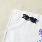 Serviette De Plage Kundalini Yoga Chakras être ouvert (En situation)