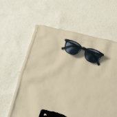 Serviette De Plage La bière n'est pas la réponse (En situation)