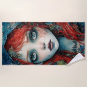 Serviette De Plage La déesse Brigid (Devant)