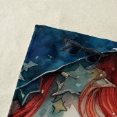 Serviette De Plage La déesse Brigid (En situation)