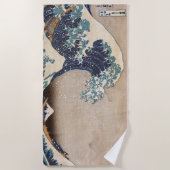 Serviette De Plage La Grande Vague au large de Kanagawa (Devant)