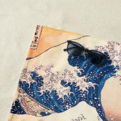 Serviette De Plage La Grande Vague - L'art japonais (En situation)