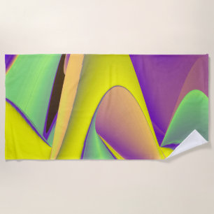 Serviette De Plage La magie de l'été, 3D Art Abstrait