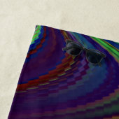 Serviette De Plage La magie de l'été, 3D Art Abstrait (En situation)