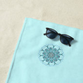 Serviette De Plage La mer abstraite (En situation)