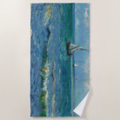 Serviette De Plage La mer aux Saintes Maries de la Mer | Van Gogh (Devant)
