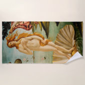 Serviette De Plage La naissance de Vénus | Botticelli (Devant)