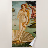 Serviette De Plage La naissance de Vénus | Botticelli (Devant)
