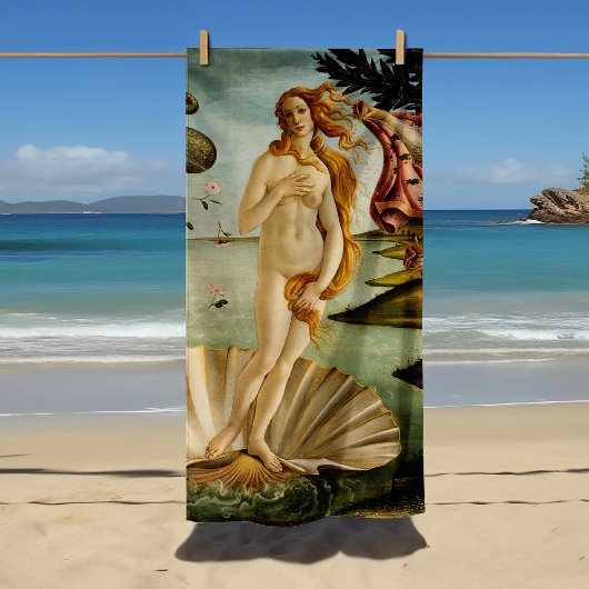 Serviette De Plage La naissance de Vénus | Botticelli