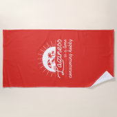 Serviette De Plage La Paresse Est Un Hobby Consommateur De Temps (Devant)