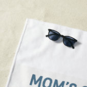 Serviette De Plage La pause estivale de maman ? - Juste Du Raisonneme (En situation)