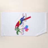 Serviette De Plage La plage tropicale de Cabo San Lucas (Devant)