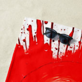 Serviette De Plage La soif de sang : le vengeful Vampire (En situation)