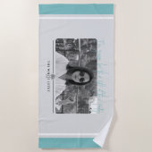 Serviette De Plage La vie du Parti - Le Lotus Blanc (Devant)