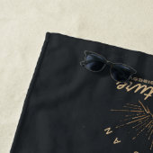 Serviette De Plage La vie est une aventure Explore Dream Découvrir (En situation)