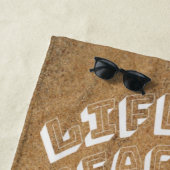 Serviette De Plage La vie est une plage d'été (En situation)