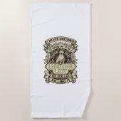 Serviette De Plage Labrador Lady Dog Crown Shield_1 (Devant)