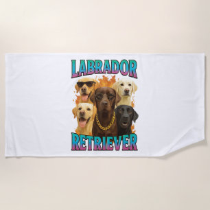Serviette De Plage Labrador Retriever