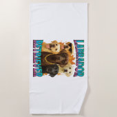 Serviette De Plage Labrador Retriever (Devant)