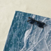 Serviette De Plage Labrador retriever jaune nageant (En situation)