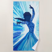 Serviette De Plage Lâchez prise (Devant)