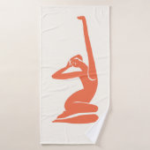 Serviette de plage Lady Beach été (Serviette de bain)
