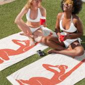 Serviette de plage Lady Beach été