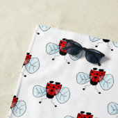 Serviette De Plage Ladybird (En situation)