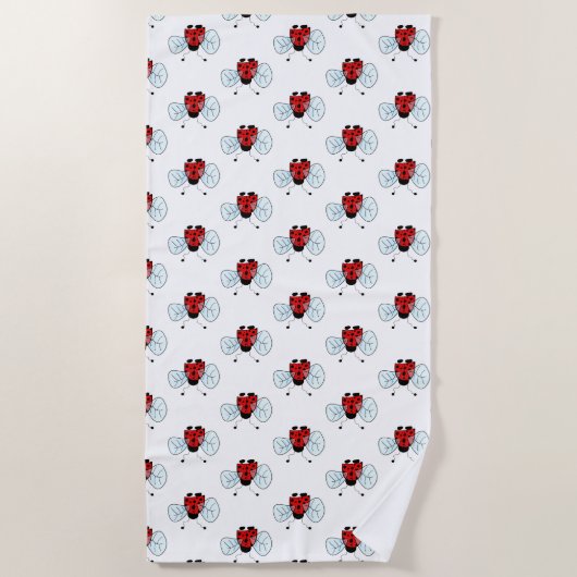 Serviette De Plage Ladybird (Devant)