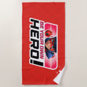 Serviette De Plage Ladybug miraculeux | Soyez votre propre héros (Devant)