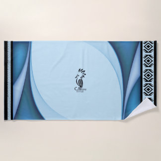 Serviette de plage  Lagon /Cagou Style