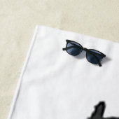 Serviette De Plage L'amour est (En situation)