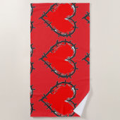 Serviette De Plage L'amour est (Devant)