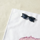 Serviette De Plage L'amour est l'amour (En situation)