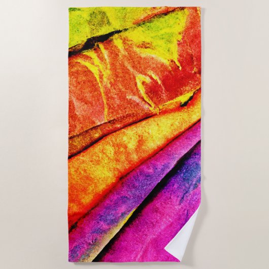 Serviette De Plage Lancer l'oreiller (Devant)