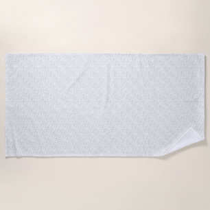 Serviette De Plage Langue Design Cinq