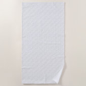 Serviette De Plage Langue Design Cinq (Devant)