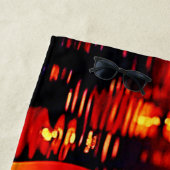 Serviette De Plage Lanternes flottantes d'espoir (En situation)