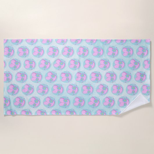 Serviette De Plage Lapin (Devant)