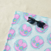 Serviette De Plage Lapin (En situation)