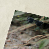 Serviette De Plage Lapin (En situation)