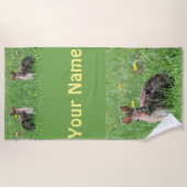 Serviette De Plage Lapin (Devant)