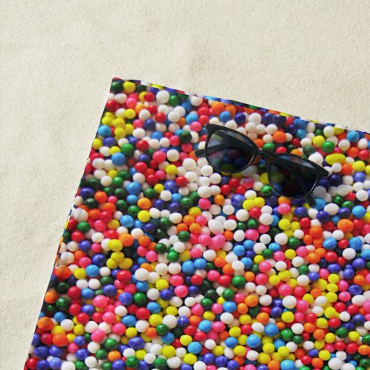 Serviette De Plage L'arc-en-ciel arrose (En situation)