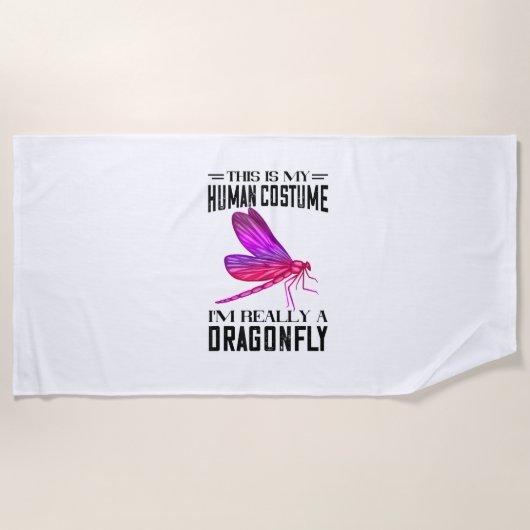 Serviette De Plage L'Art Vivant de la nature libellules La Nature Ins (Devant)