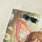 Serviette De Plage L'Artiste Nectar.4 (En situation)