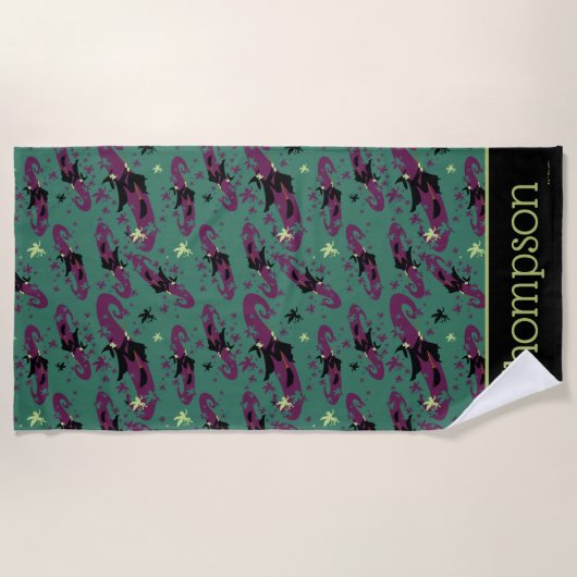 Serviette De Plage L'Assistant D'Oz™ | Motif Wicked Witch™ (Devant)