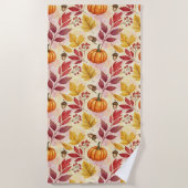 Serviette De Plage L'automne appelle (Devant)