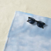 Serviette De Plage lavande sur le rivage du lac (En situation)