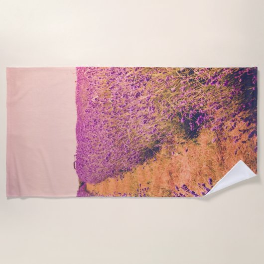 Serviette De Plage Lavander (Devant)