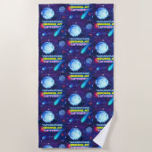 Serviette De Plage L'aventure commence à l'élévateur isolé (Devant)